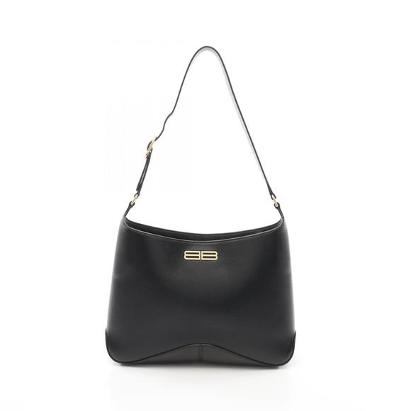 Balenciaga XX Shoulder Bag Leather Black - Picture 1 of 7